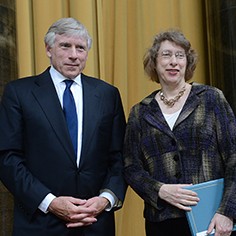 Lee Bollinger and Megan Marshall