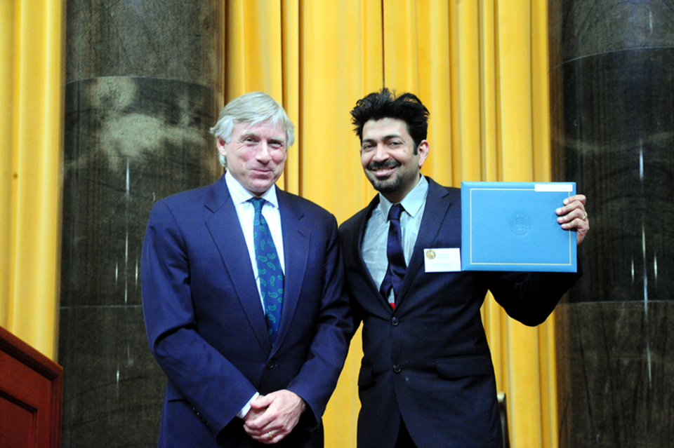 Lee Bollinger and Siddhartha Mukherjee