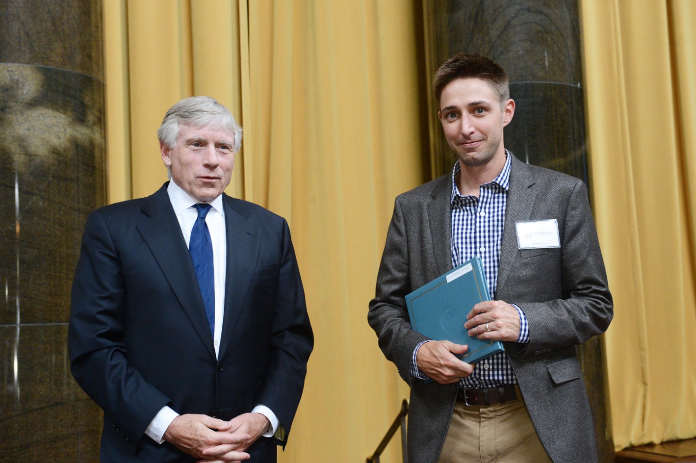 Lee Bollinger and David Philipps