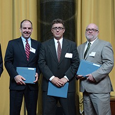 Brad Schrade, Jeremy Olson and Glenn Howatt