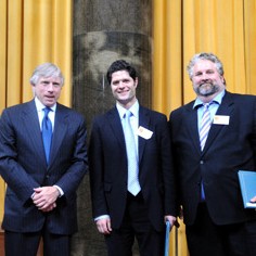 Lee Bollinger, Tom Kitt and Brian Yorkey