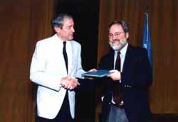 George Rupp and David Moats