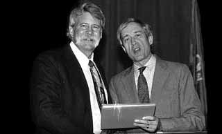 Eric Newhouse and George Rupp