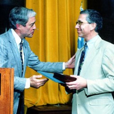 George Rupp and Jonathan Landman