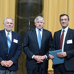 Mike Pride, Lee Bollinger and Eric Lipton