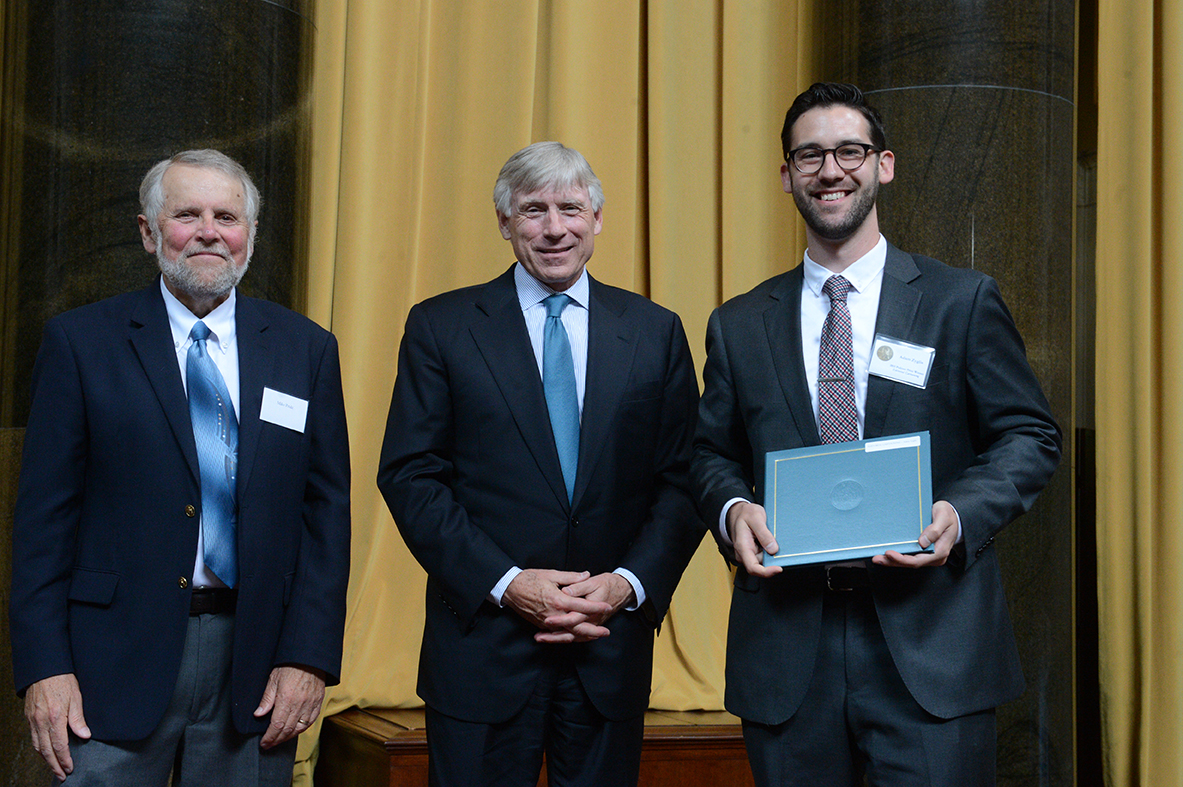 Mike Pride, Lee Bollinger and Adam Zyglis