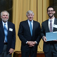 Mike Pride, Lee Bollinger and Adam Zyglis