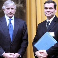 Lee Bollinger and T.J. Stiles