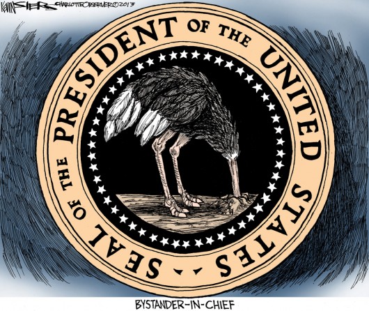 (Kevin Siers, The Charlotte Observer, October 31, 2013)