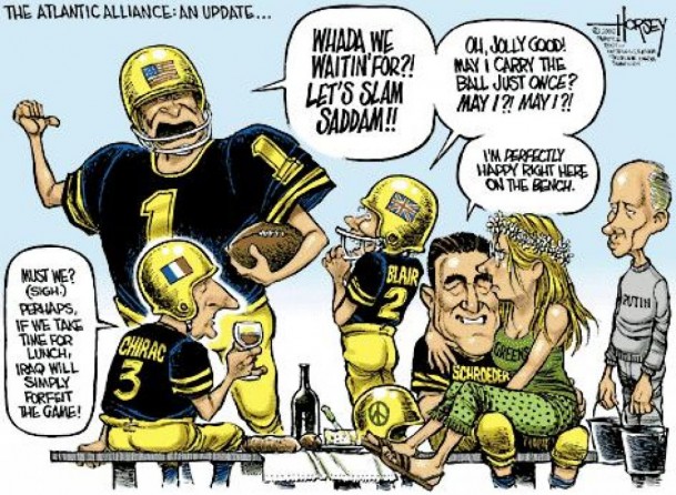 David Horsey/The Seattle Post-Intelligencer - September 29, 2002