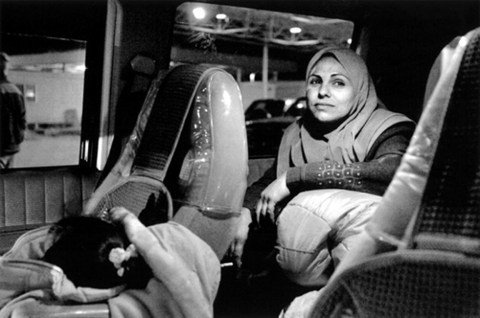 Relieved after crossing the border into the safety of Jordan, Hadia relaxed as Marwa slept in the front seat of a van. Now all that remained was to wait for visas and begin the journey to America, where Hadia and the children would be reunited with Saleh and Raheem.