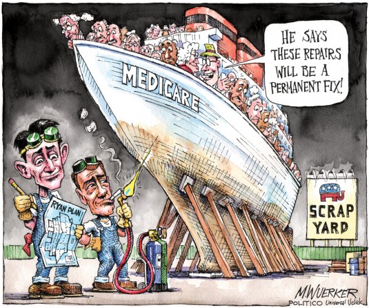 (Matt Wuerker, POLITICO, April 11, 2011)