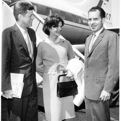 Nixon with Kennedys