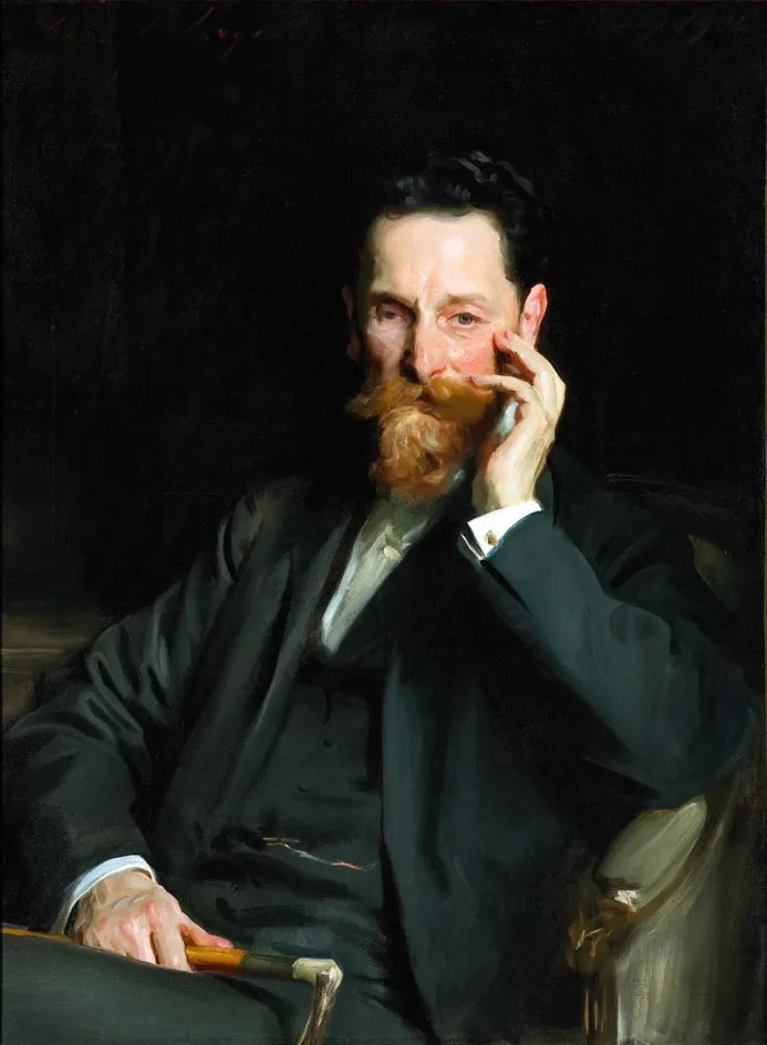 Portrait of Joseph Pulitzer by John Singer Sargent