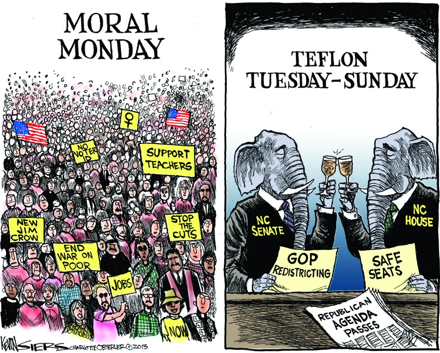 (Kevin Siers, The Charlotte Observer, July 31, 2013)