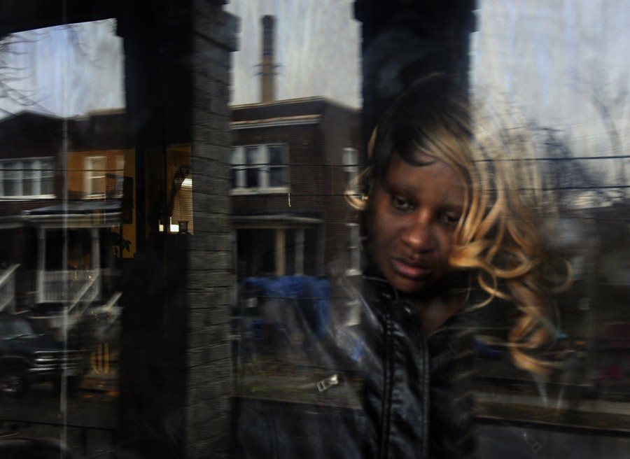 Washington, D.C.: Raphael Richmond pauses at her front door, making a mental list of things she needed to look for, before heading to the Bread for the City charity to get clothes and food. Richmond, who has a disability, is a fourth-generation food stamps recipient. She has six children and has to resort to charity toward the end of the month after her food stamps are gone. In November, Congress passed legislation that cut benefits, and now she is more in need of help. Although she didn't want to do it, sh