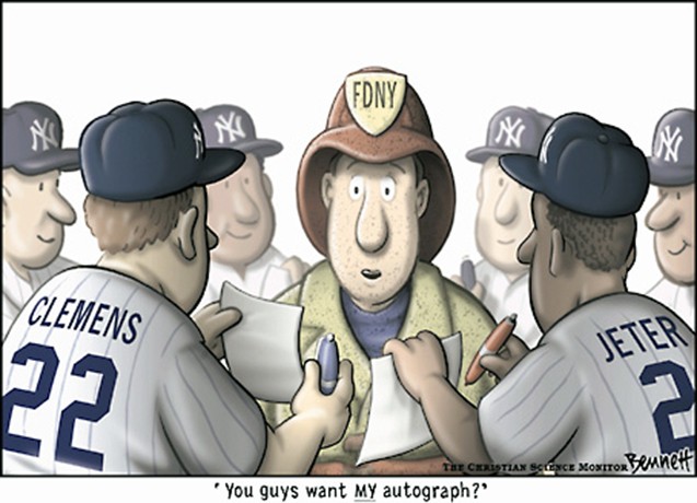 Clay Bennett/The Christian Science Monitor - September 27, 2001