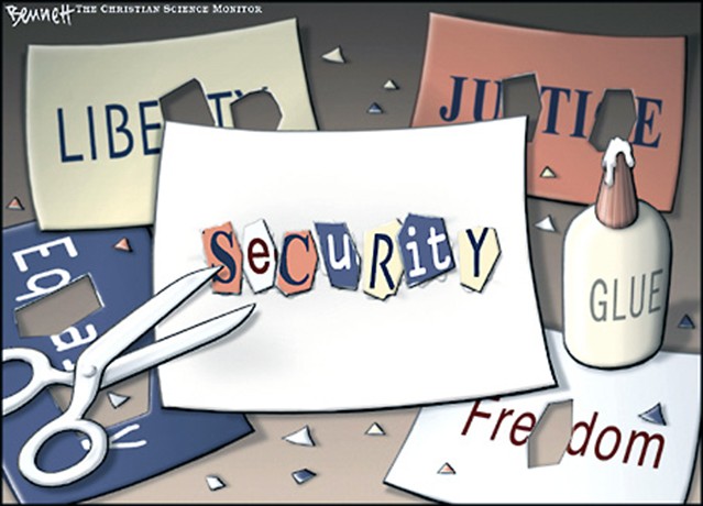 Clay Bennett/The Christian Science Monitor - October 11, 2001