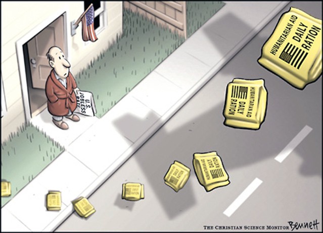Clay Bennett/The Christian Science Monitor - November 9, 2001