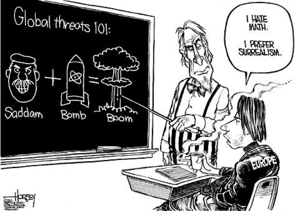 David Horsey/The Seattle Post-Intelligencer - April 8, 2002