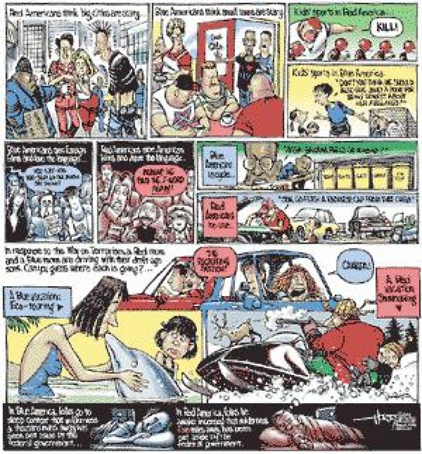 David Horsey/The Seattle Post-Intelligencer - May 19, 2002