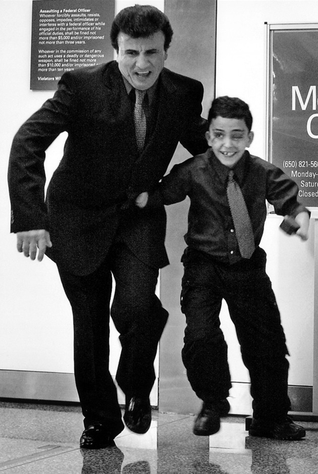 Saleh and Raheem caught sight of Hadia and the children at San Francisco International Airport for the first time in more than a year. "There she is!" Saleh squealed as he and his father raced toward the long-awaited reunion. In his hand, Saleh held tight to a ring he'd bought at Wal-Mart as a present for his mother.