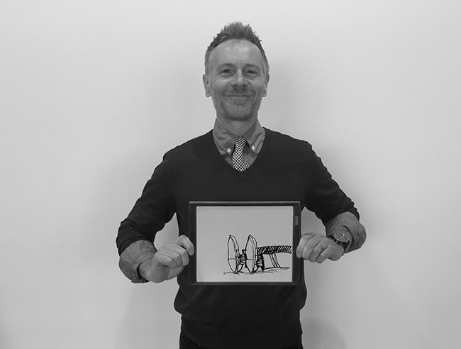 Matt Davies won the 2004 Pulitzer Prize for Editorial Cartooning.