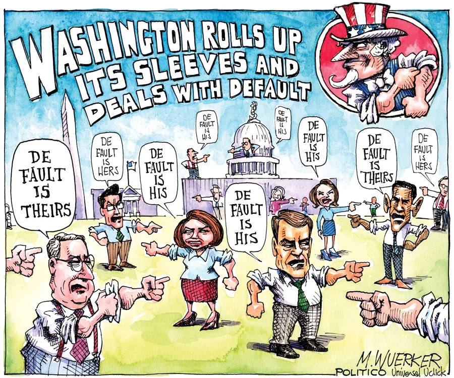 (Matt Wuerker, POLITICO, July 26, 2011)