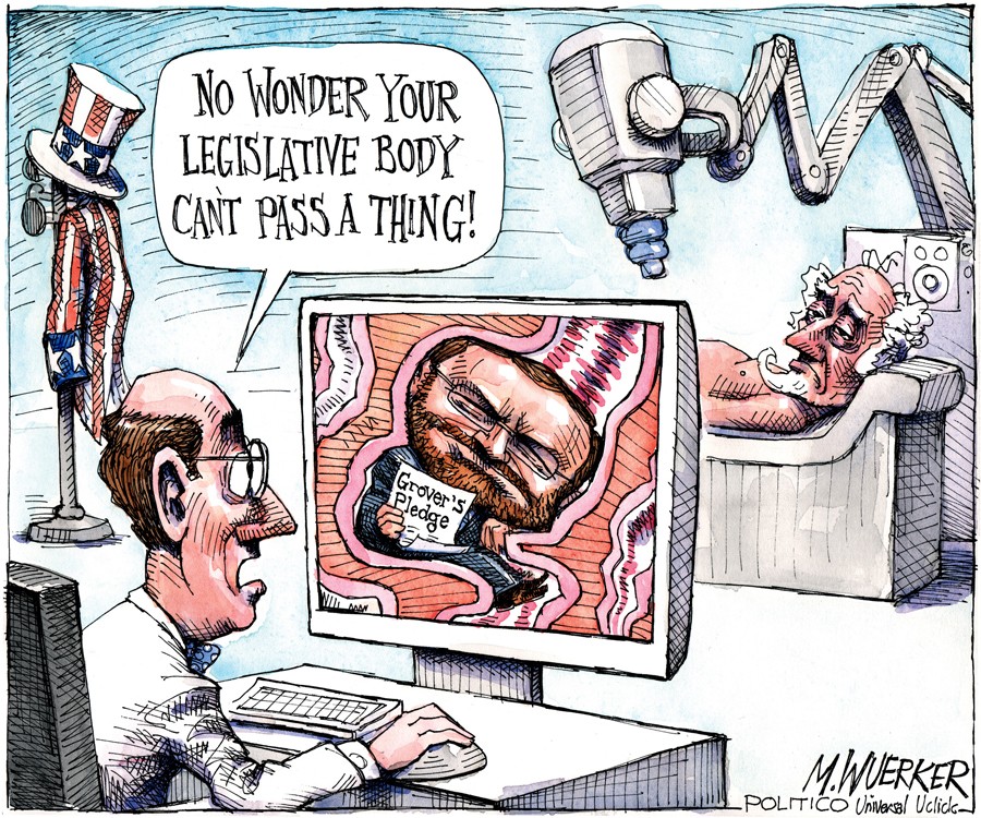 (Matt Wuerker, POLITICO, November 23, 2011)