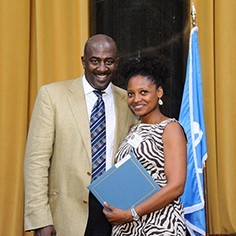 Gregory Moore and Tracy K. Smith