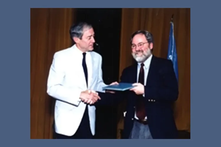 George Rupp and David Moats